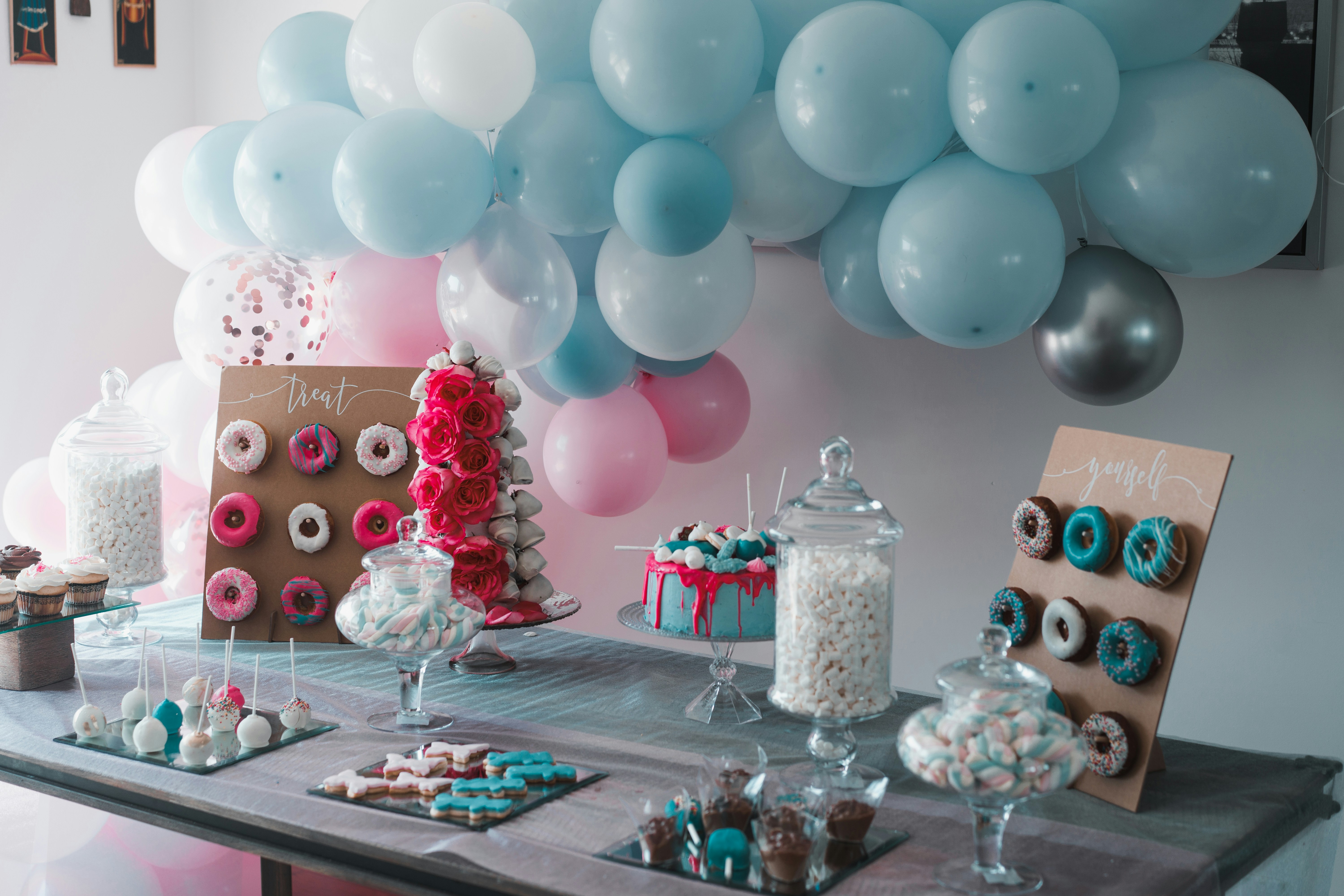 Vibrant Milestone Birthday Party Environment — Broadway Signature