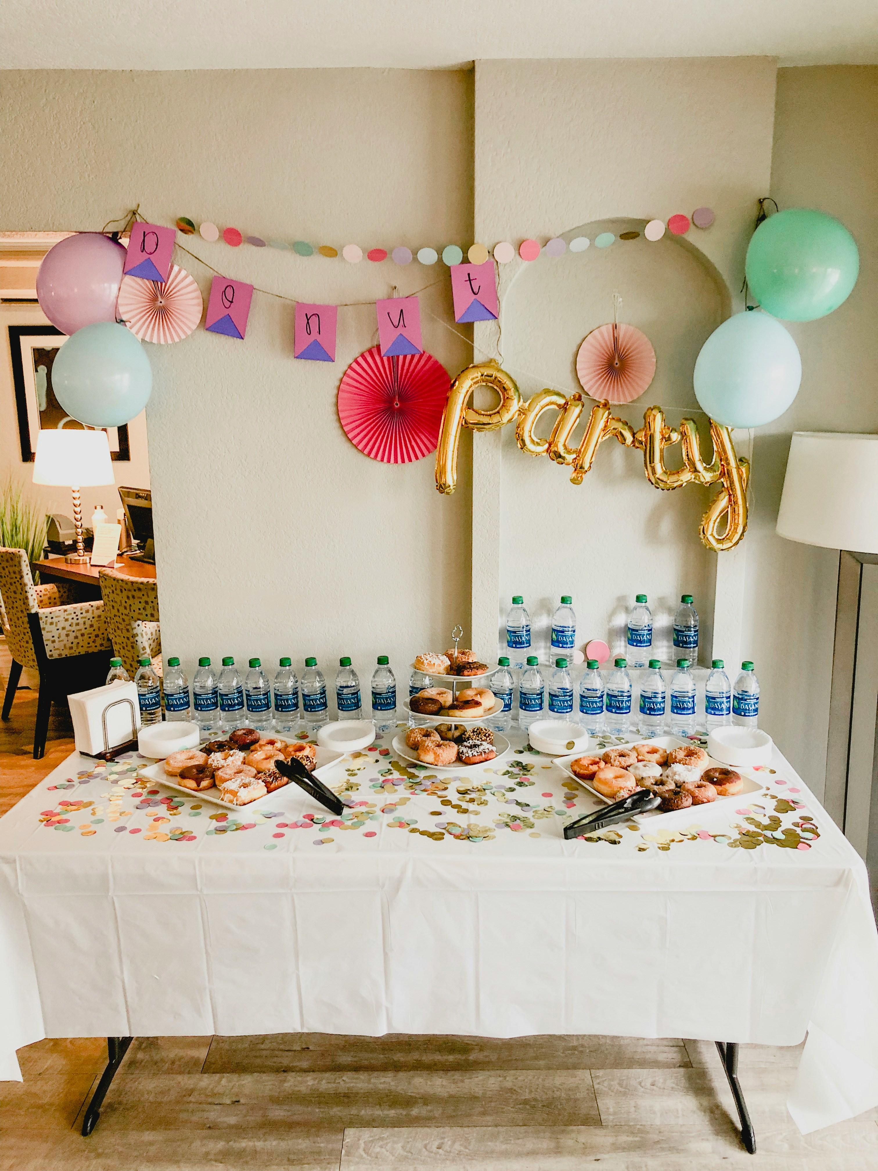 Elegant Dining Area Set for Private Celebration — Broadway Signature
